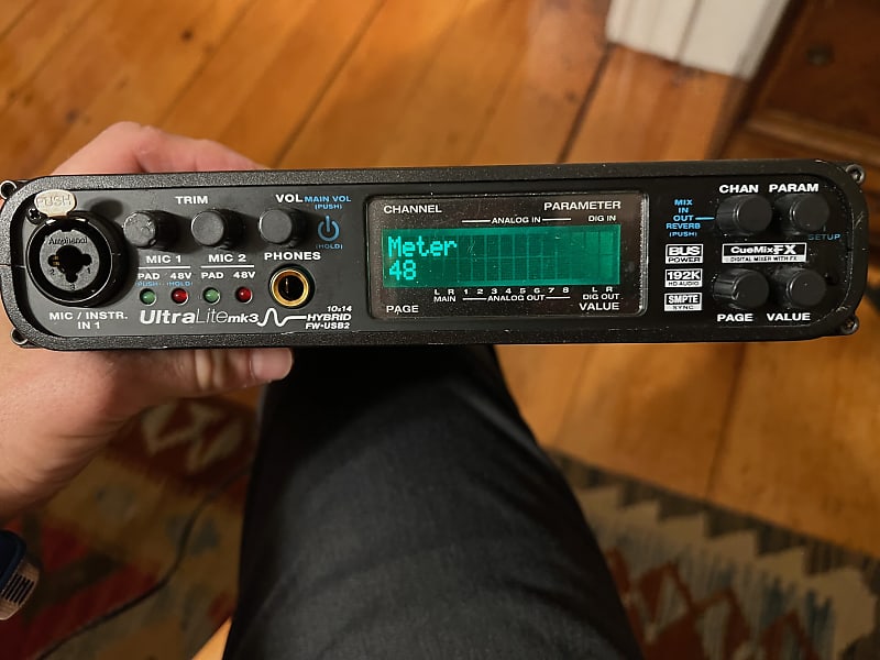 MOTU UltraLite-mk3 Hybrid Firewire / USB Audio Interface | Reverb