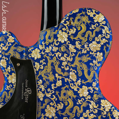 2017 Ritter Princess Isabella Blue Dragon #6 of 25 Fabric Guitar image 4