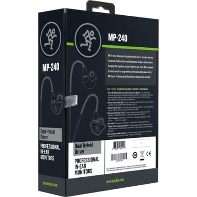 Mackie MP-240 Hybrid Dual-driver Professional In-Ear Monitors-NEW image 6