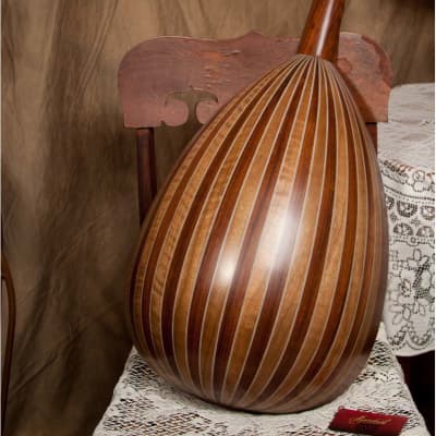 Mid-East OUDRT Turkish Oud Sheesham w/Gig Bag, Pick & Owner's Guide image 7