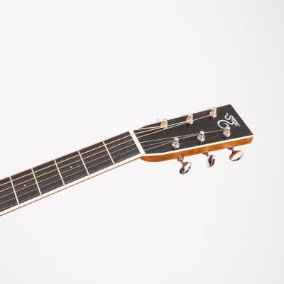 Santa Cruz OM Custom Acoustic Guitar, Flamed Koa & Italian Spruce image 9