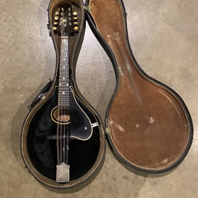 Gibson A-2 Mandolin Snakehead with Truss Rod 1923- Black image 12