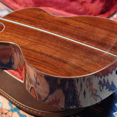 Hsienmo Autumn Bear Claws Sitka Spruce + Wild Indian Rosewood Full Solid Acoustic Guitar image 20
