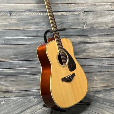 Used Yamaha FG820-12 12 string Acoustic Guitar with Case image 4