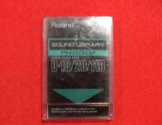 ROLAND PN D10 02 SOUND LIBRARY image 1