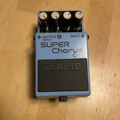 Boss CH-1 Super Chorus (Dark Gray Label) 2001 - Present - Blue image 3
