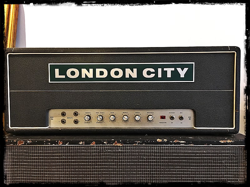 Vintage London city DEA 100 MK IV 1970 grey tolex image 1