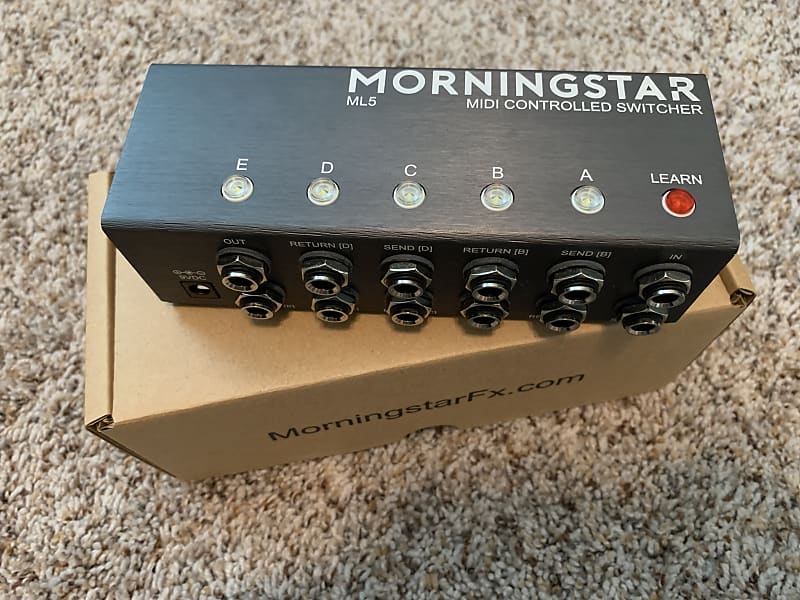 Morningstar ML5 True-Bypass MIDI Loop Switcher | Reverb