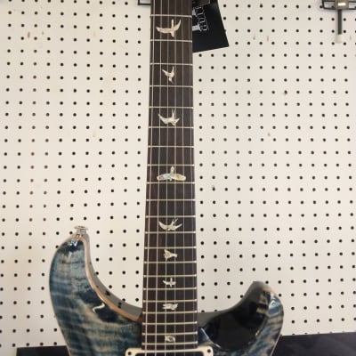 New PRS Paul Reed Smith Custom 24 Electric Guitar - Faded Whale Blue with PRS Hardshell Case image 4