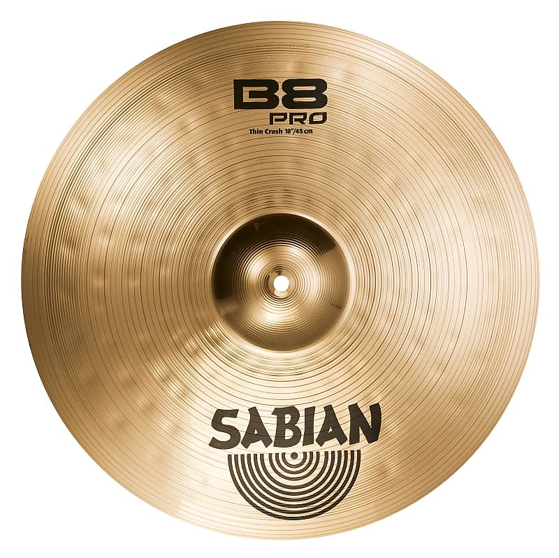 Sabian 18" B8 Pro Thin Crash Cymbal image 1