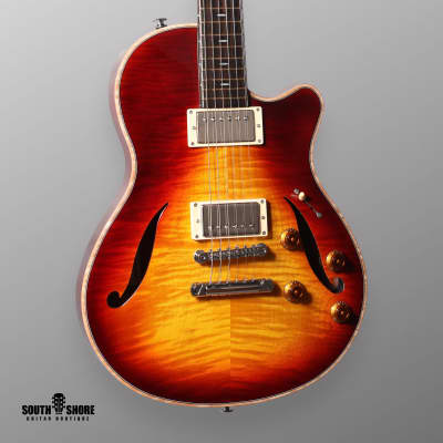 CP Thornton Guitars Professional 2023 - Darkburst w/ 5A Flame Maple Top. NEW (Authorized Dealer) image 1