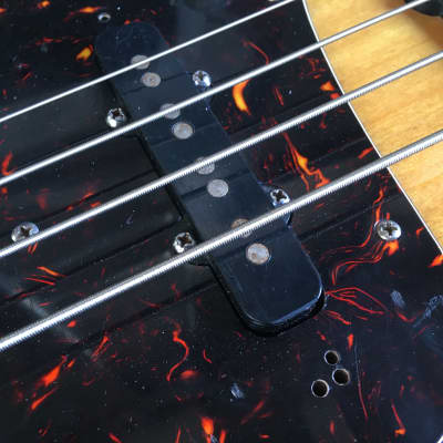 1970s Columbus Bass Guitar Made in Japan Roadworn Big Block Inlays image 23