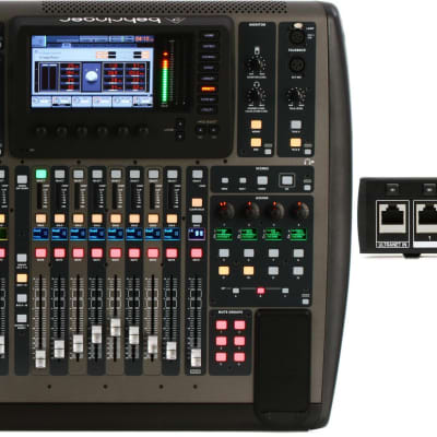 Behringer X32 40-channel Digital Mixer  Bundle with Behringer Powerplay P16-D 16-channel Distribution Module image 1