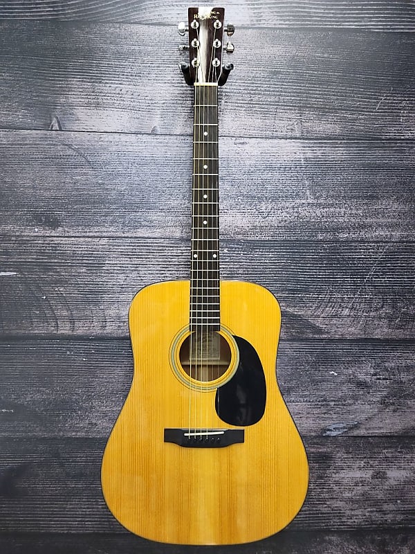 Recording King RD-310 All Solid Red Spruce Top Dreadnought Natural Gloss