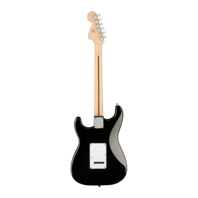 Fender Squier Affinity Series Stratocaster Electric Guitar (Black) image 2