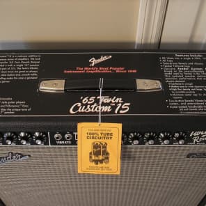 Fender 65 Twin Custom 15 Combo 85W 1X15 Reverb