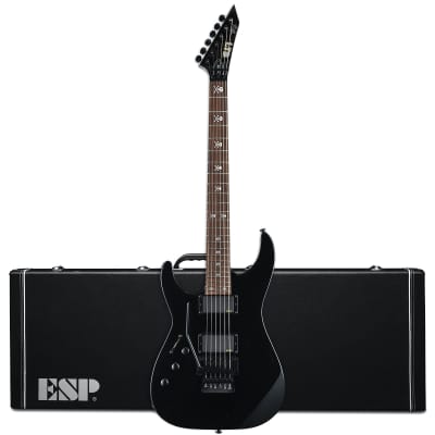 ESP LTD KH-602 LH Kirk Hammett Signature Left-Handed Guitar w/ Case – Black for sale