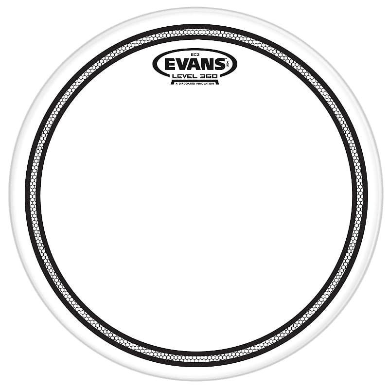 Evans TT10MEC2S Marching EC2S Tenor Drum Head - 10" image 1