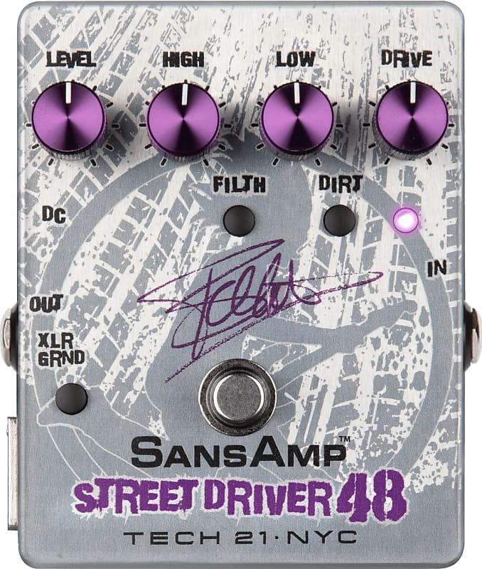 Tech 21 Steve Harris SH1 Signature SansAmp Pedal 並行輸入品-