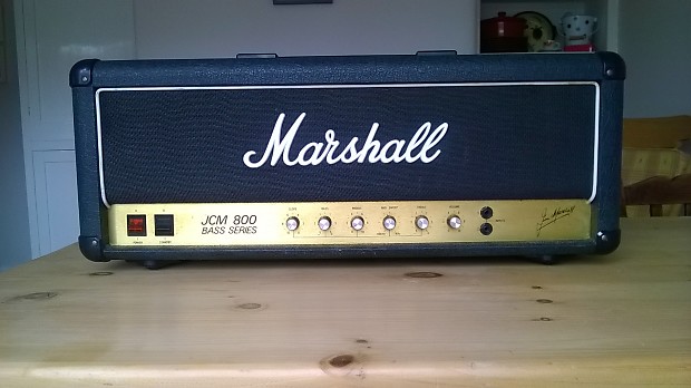 Marshall 1992 JCM 800 Bass Series 100-Watt Super Bass Head image 1