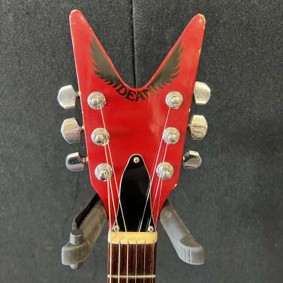 Dean  Baby Z 1982  USA made Electric Guitar Candy Apple Red  w/OHSC image 6