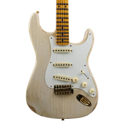 Fender Custom Shop Limited Edition '57 Stratocaster 2022 - Aged White Blonde - Relic image 2