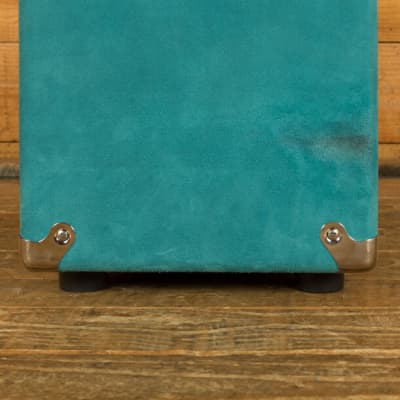 Two Rock Classic Reverb Signature 50 Watt Head & 2x12 Cab - Teal Suede B Stock image 7
