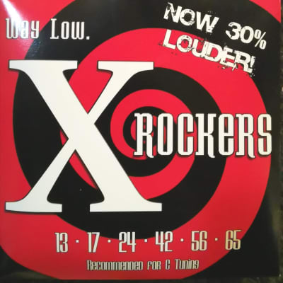 Everly Music X-Rockers Nickel plated steel Electric Guitar Strings 13-65 drop tune C