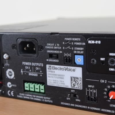 アンプ Electro-Voice CPS 2.9 Yahoo!オークション - 動作品 EV Electro Voice CPS 2.9 パワー
