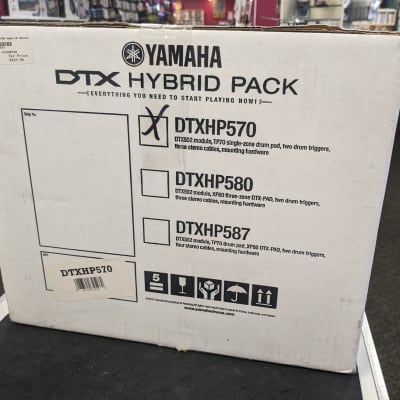 Yamaha DTX-HP570 Electronic Drum Hybrid Pack 2015 - Present - Standard image 2