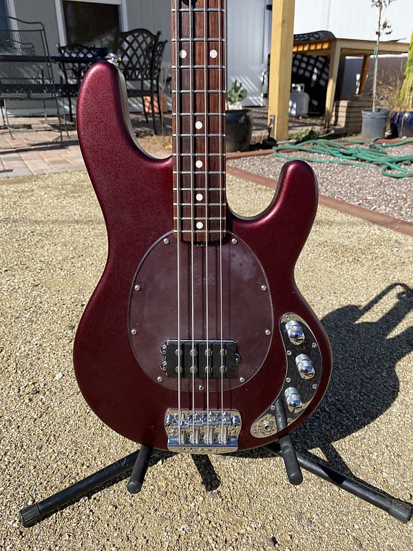 Musicman Stingray USA SR4 SUB- Cinnamon Red 2004 | Reverb