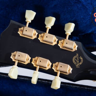 2014 Gibson Custom Shop Hummingbird Ebony Black image 7