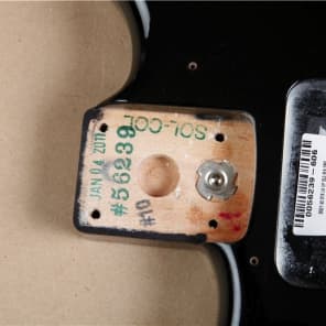Fender Lefty American Standard Stratocaster Body 2011 Black image 7