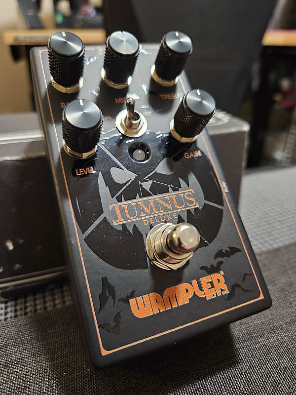 Wampler Spooky Tumnus Deluxe - Black | Reverb Wampler Spooky Tumnus Deluxe - Black | Reverb