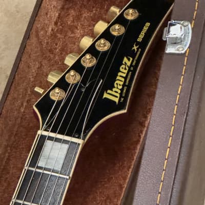 RARE Vintage Ibanez Flying V RR550 1983 Rocket Roll Cherry Sunburst image 7
