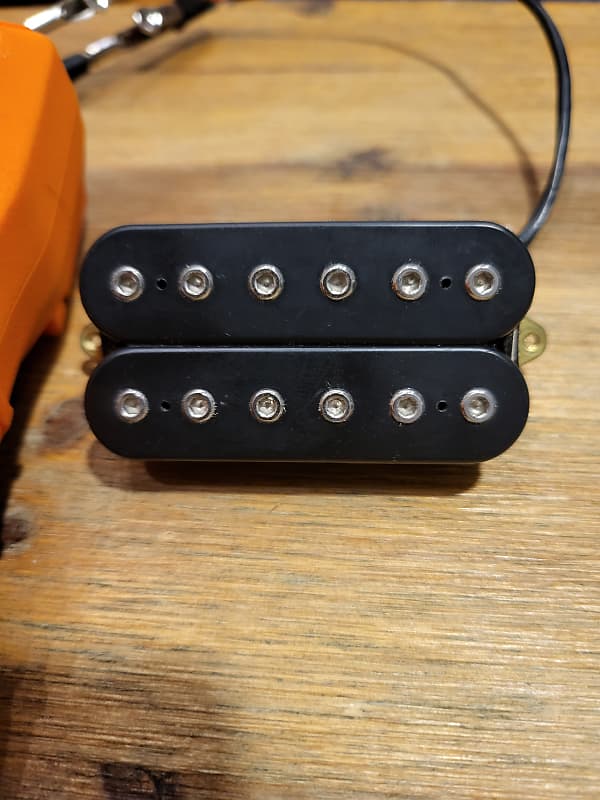 DiMarzio DP156 Humbucker From Hell Neck Pickup Early 90s Black F