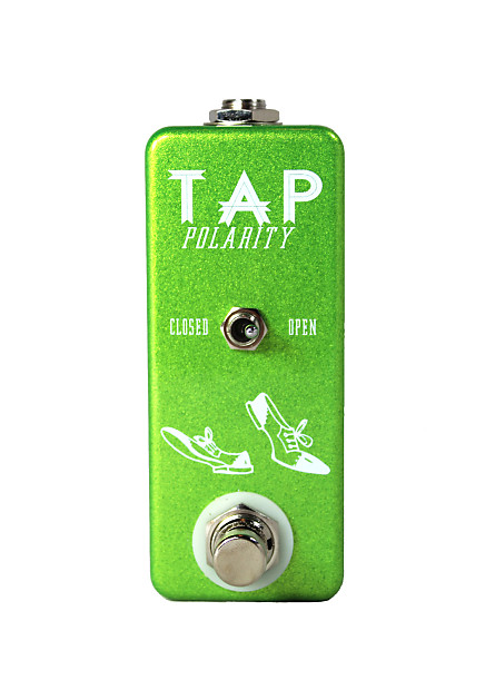 Warrior Effects Polarity Tap Tempo 2015 Green Sparkle image 1