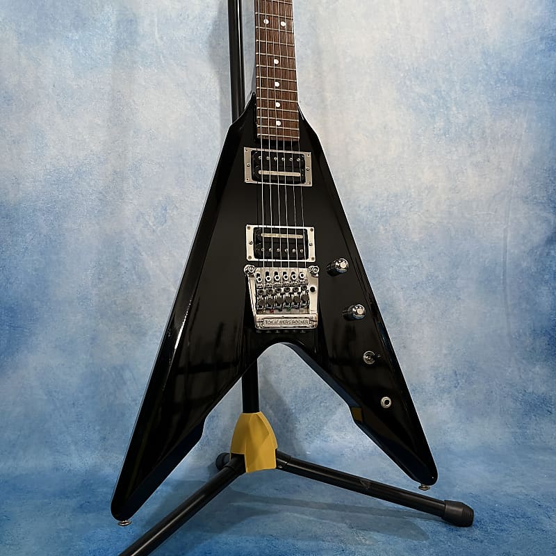 Tokai Super Edition 1980s Black Flying V Made in Japan | Reverb