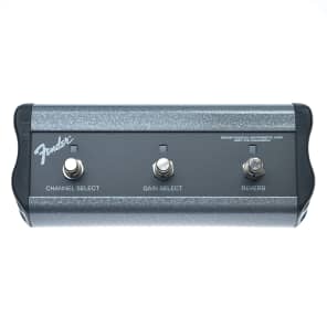 Fender 099-4064-000 3-Button Channel/Gain/Reverb Footswitch with 1/4" Jack