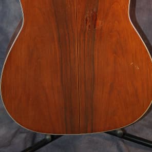 Yamaha FG-300 Jumbo Acoustic Guitar Original Case 1971 Natural image 9