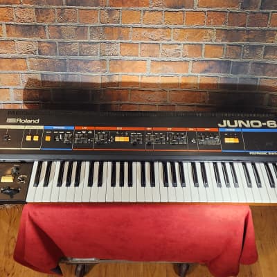 RARE Vintage 1980s Roland Juno-6 61-Key Polyphonic Synthesizer