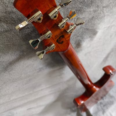 96 art Solid Body Set Neck Doublecut Violin Burst Guitar - Custom Handmade image 16