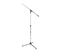 On-Stage MS7701C Euro Boom Microphone Stand- Chrome image 1