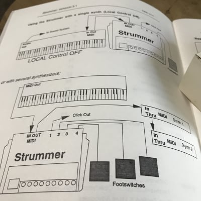 Oberheim Strummer Keyboard to Guitar MIDI Chord Converter w/ power supply image 10