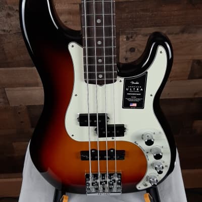 Fender American Ultra Precision Bass Ultraburst with Hard Case, Free Ship 979 image 5