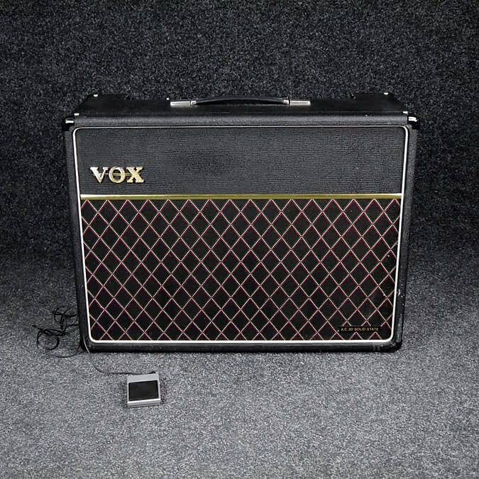 Vox AC-30SS Solid State 3-Channel 40-Watt 2x12" Guitar Combo 1977 - 1978 image 1