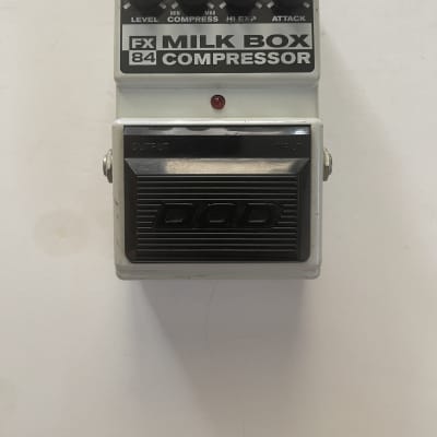 DOD Milk Box Compressor FX84 White 1990s | Reverb