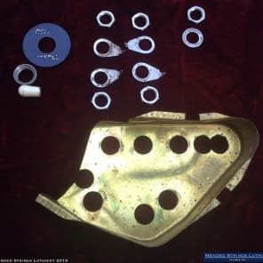 Original 1970 Gibson SG Standard Wiring Harness Pots Shielding Tray CTS 500K Switchcraft + Extras image 12