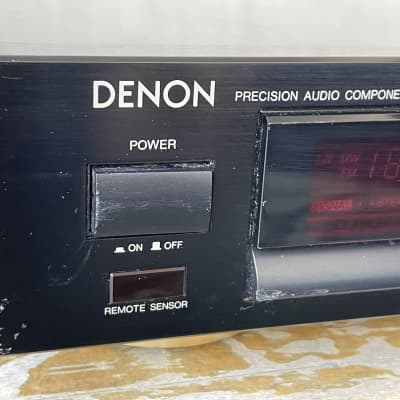 Vintage Denon TU-460 Stereo Tuner FM/AM Radio  - Black image 3
