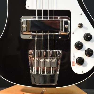 Brand New Rickenbacker 4003JG Bass Guitar - Jetglo with RIC hardshell case image 2